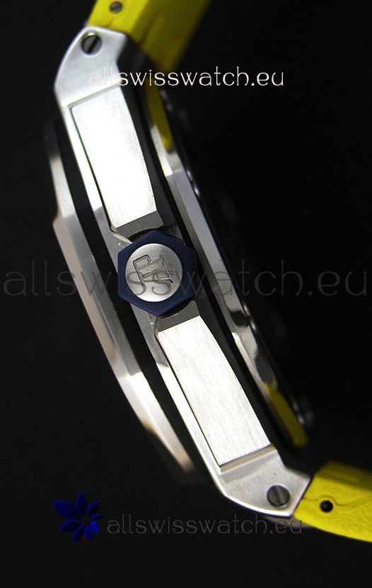 IMG_9081 Audemars Piguet Royal Oak Offshore Diver Automatic in Yellow Replica 8
