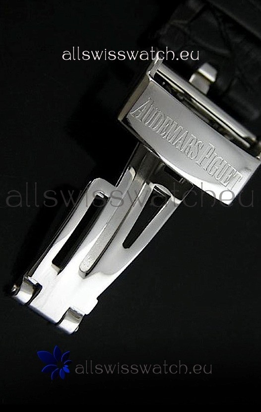 IMG_9081 Audemars Piguet Royal Oak in White Dial Replica 8