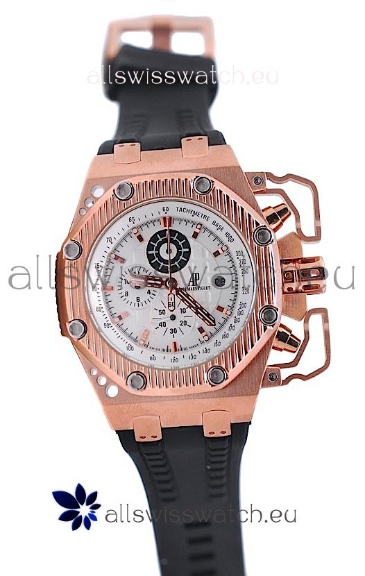 Audemars Piguet Royal Oak Offshore Limited Edition Survivor Rose Gold Replica 8