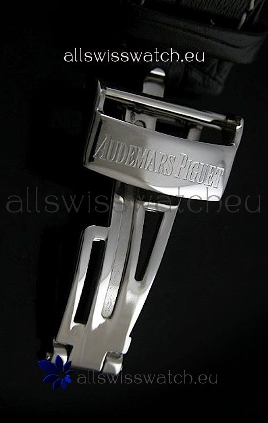 IMG_9081 Audemars Piguet Royal Oak in White Dial Replica 8