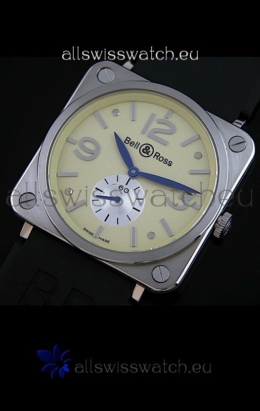IMG_9081 Bell & Ross in Gold Ivory Dial Replica 8