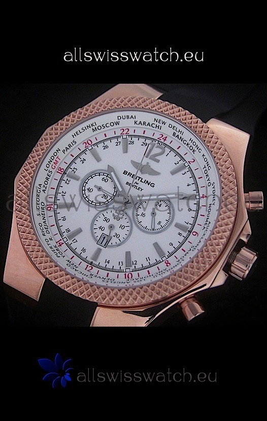 IMG_9081 Breitling Bentley Chronograph in White Dial Replica 8