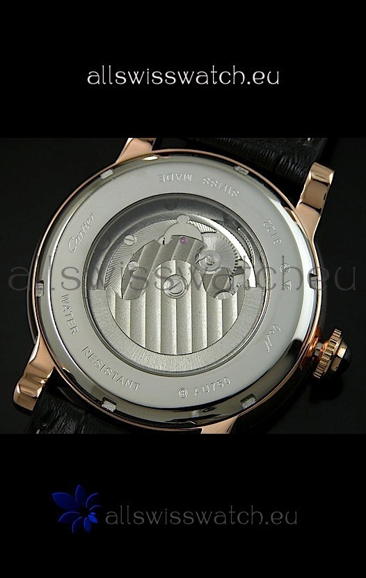 IMG_9081 Ballon De Cartier Flying Tourbillon - Pink Gold Case Replica 8