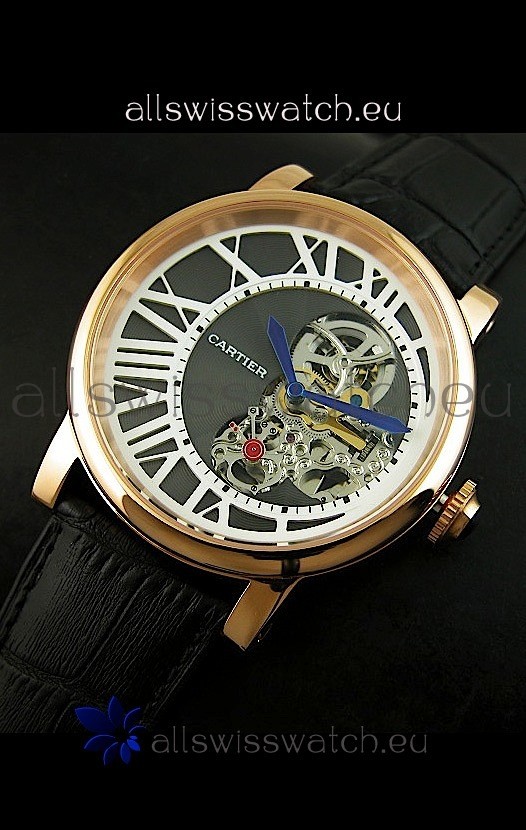 IMG_9081 Rotonde De Cartier Cadran Love - Yellow Gold Case Replica 8