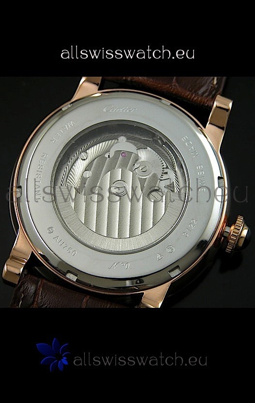 IMG_9081 Ballon De Cartier Flying Tourbillon - Pink Gold Case Replica 8