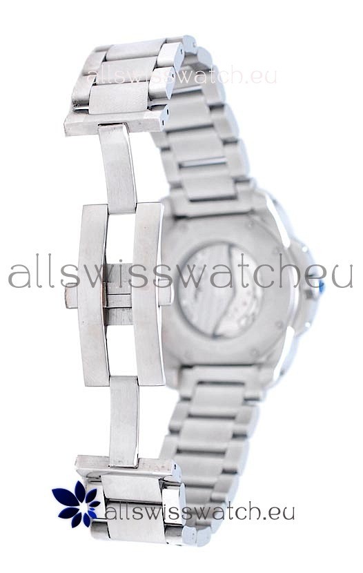 IMG_9081 Calibre De Cartier Automatic in White Dial Replica 8