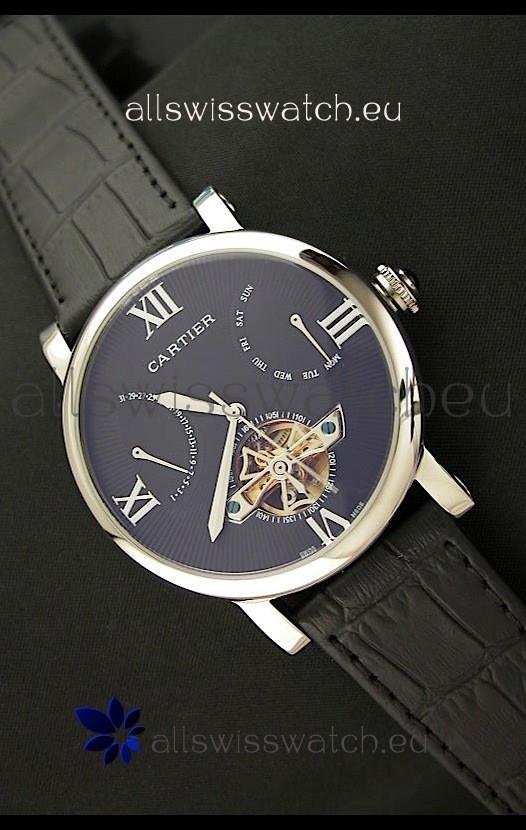 IMG_9081 Cartier Calibre de Tourbillon Steel Replica 8