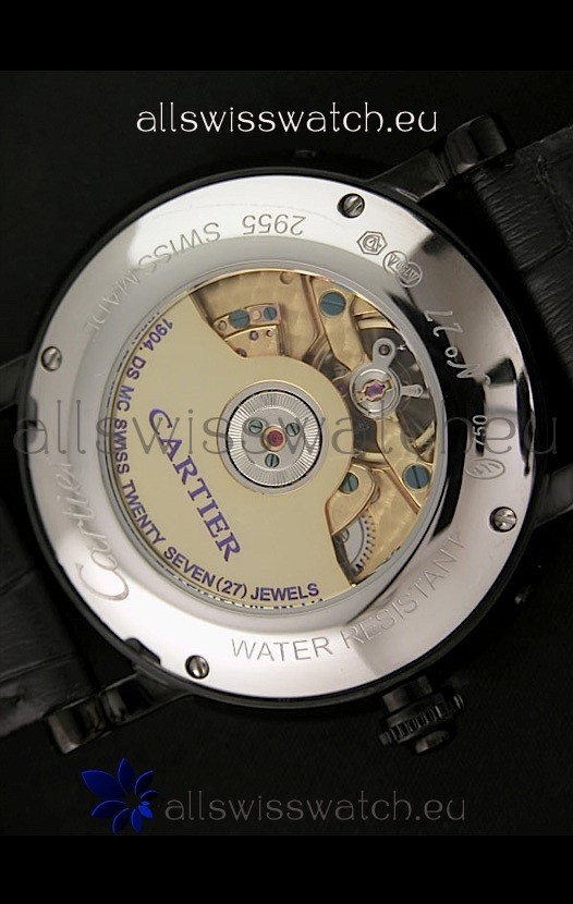 IMG_9081 Cartier Calibre de Tourbillon PVD in Grey Dial Replica 8