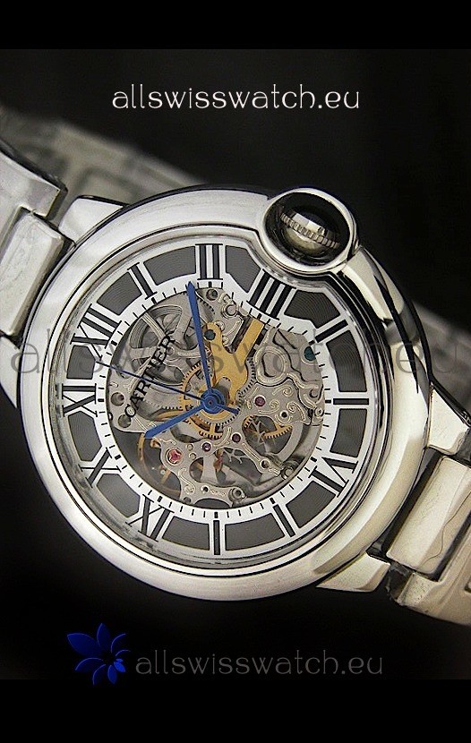 IMG_9081 Cartier Ballon de in Black layerd Dial Replica 8