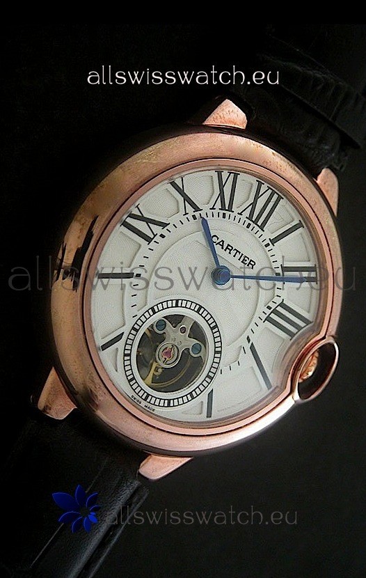 IMG_9081 Cartier Ballon de in Rose Gold Case Replica 8