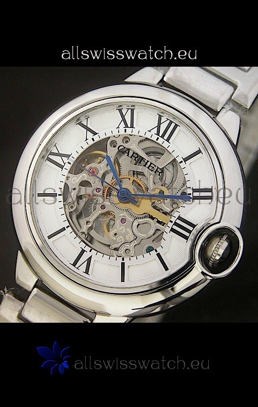 IMG_9081 Cartier Ballon de in White layerd Dial Replica 8