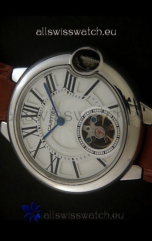IMG_9081 Cartier Ballon de in White Dial Replica 8