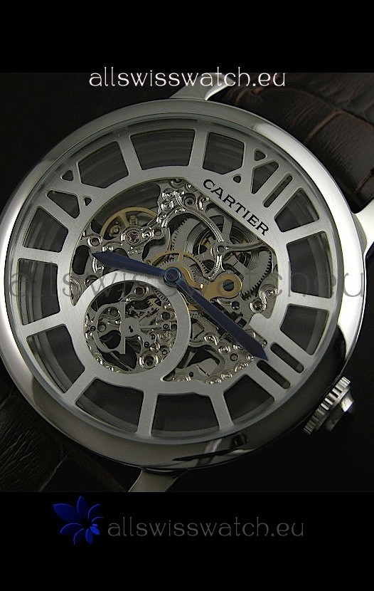 IMG_9081 Cartier Ronde de in Skelton Grey Dial Replica 8