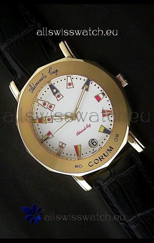 IMG_9081 Corum Admiral's Cup in White Dial Replica 8