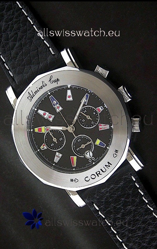IMG_9081 Corum Admiral's Cup in Black Dial Replica 8