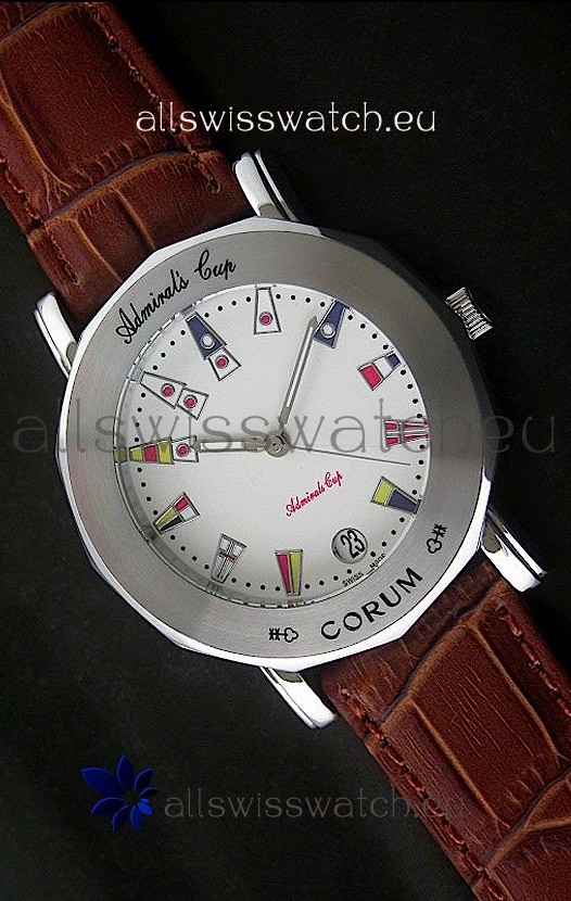 IMG_9081 Corum Admiral's Cup in White Dial Replica 8