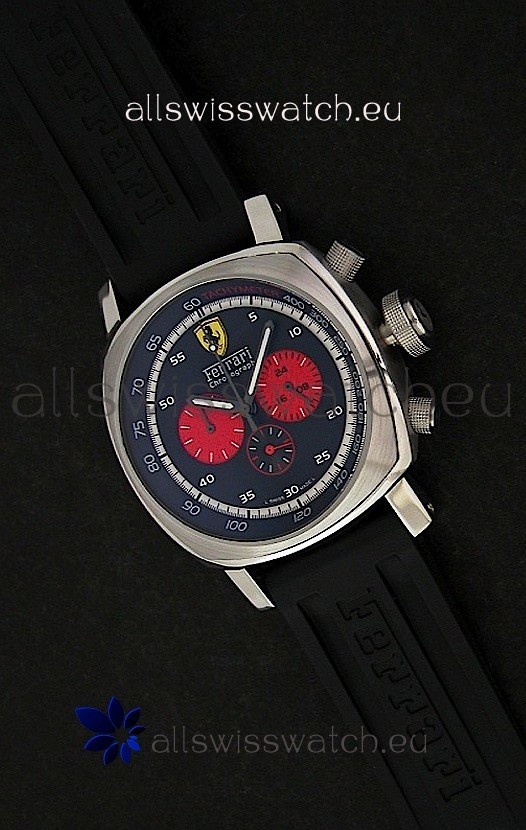 IMG_9081 Ferrari Chronograph in Black Dial Replica 8