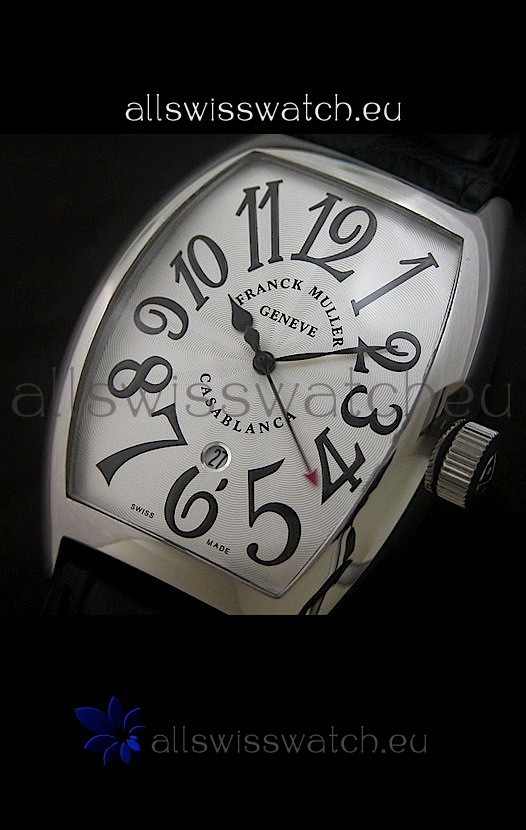 Franck Muller Casa Blanca in White Dial Replica 8