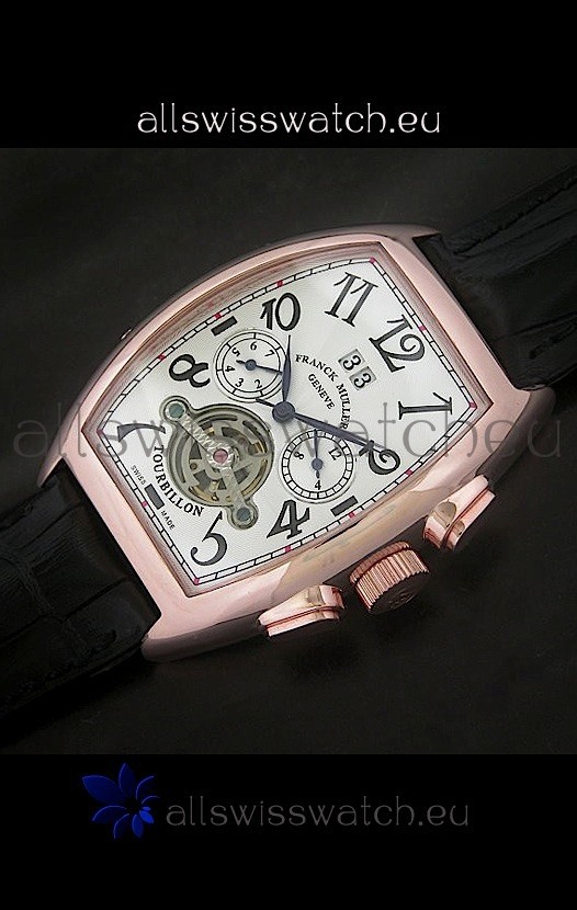 IMG_9081 Franck Muller Tourbillon in Pink Rose Case Replica 8