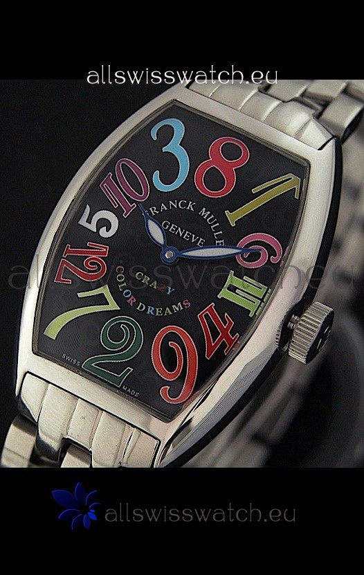 IMG_9081 Franck Muller Crazy Color Dreams in Black Dial Replica 8