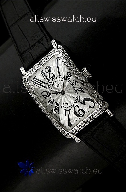 IMG_9081 Franck Muller Long Island in Silver White Dial Replica 8