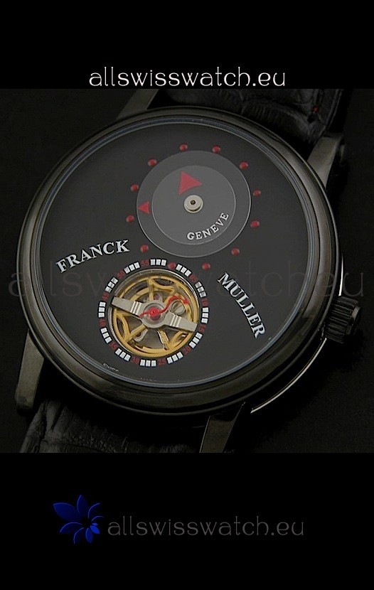 IMG_9081 Franck Muller Classic Tourbillon in Black Strap Replica 8