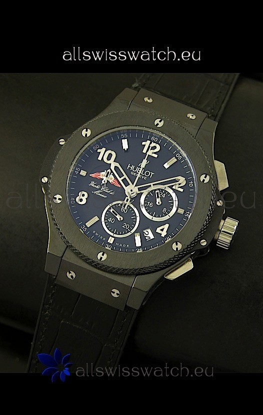 IMG_9081 Hublot Big Bang Yacht Club De Monaco Edition Black Ceramic Case Replica 8