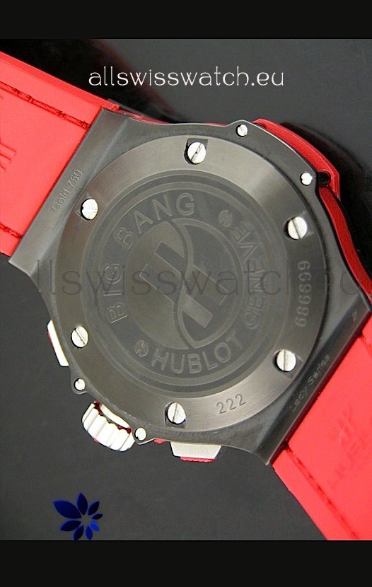 Hublot Big Bang All Black Edition Quartz with Diamonds Replica 8
