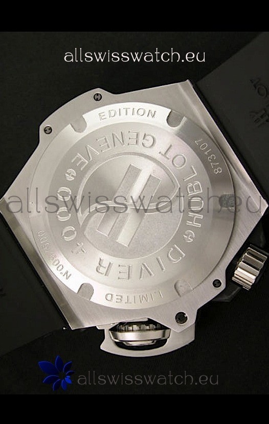 IMG_9081 Hublot King Power Diver 4000m in Red Markers Replica 8