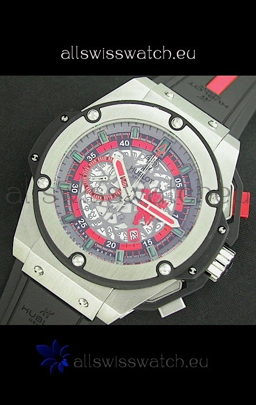 IMG_9081 Hublot Big Bang King Power Manchester United Japanese Replica 8