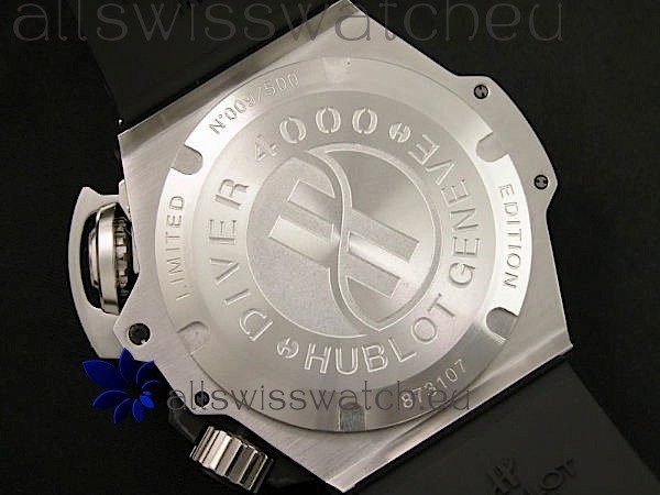 IMG_9081 Hublot King Power Diver 4000m in Black Replica 8