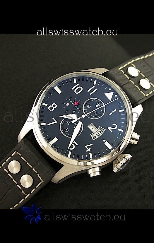 IMG_9081 IWC Big Pilot Complications Steel Replica 8
