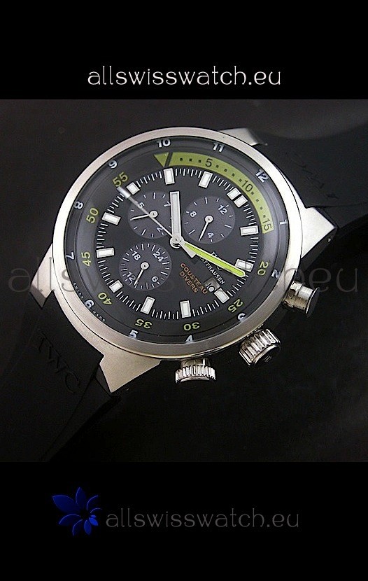 IMG_9081 IWC Schaffhausen Cousteau Divers in Black Replica 8