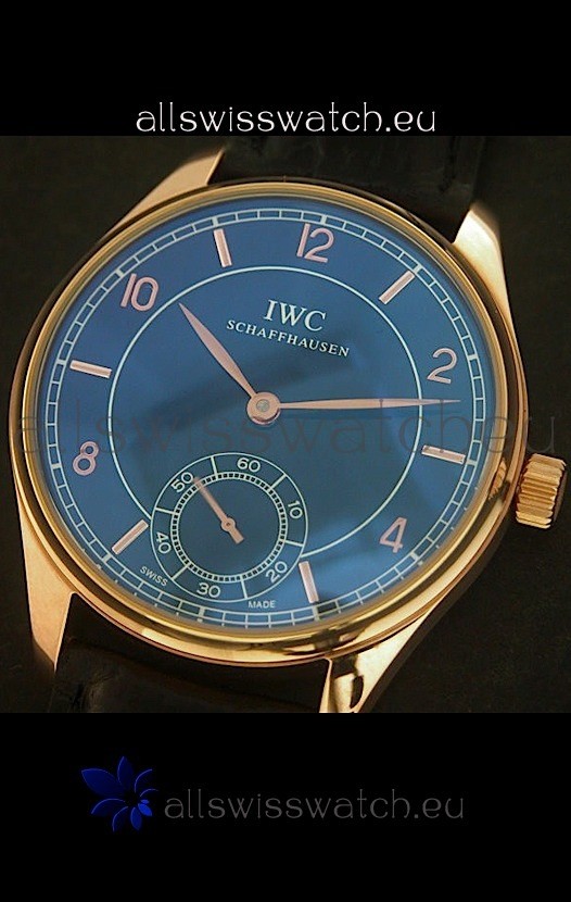 IWC Schaffhausen in Rose Gold Casing Replica 8