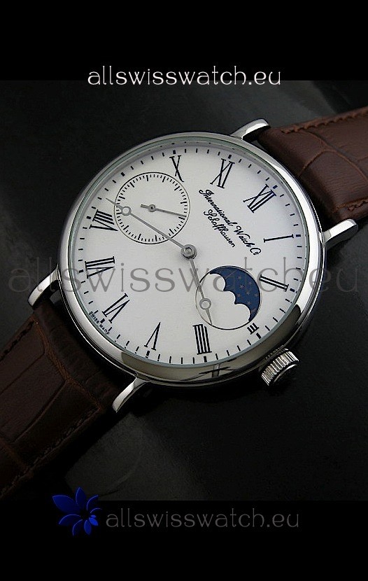 IWC Vintage Portifino MoonPhase in White Replica 8