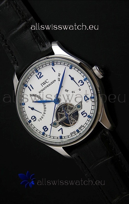 IMG_9081 IWC Portuguese FA Jones in White Dial with Tourbillon Replica 8