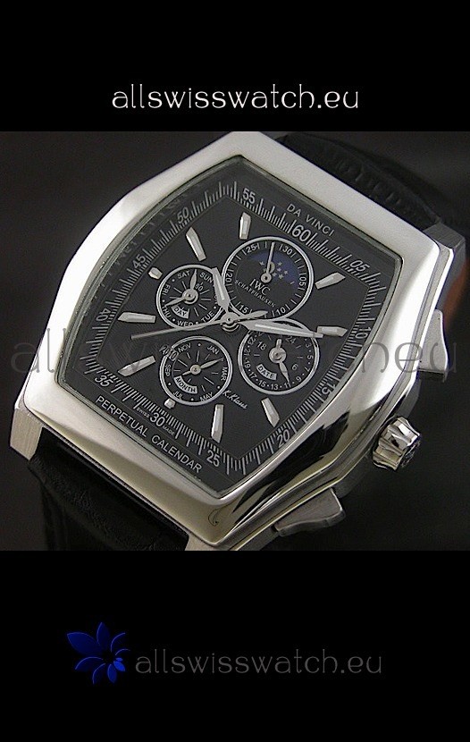 IWC Schaffhausen Da Vinci in Black Replica 8