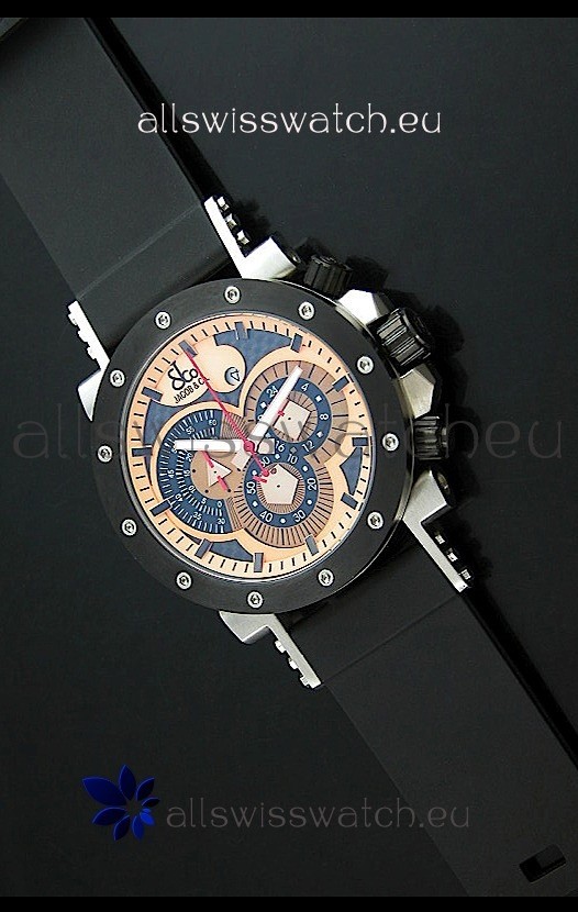 IMG_9081 Jacob and Co. Manhattan Epic 2 in Orange Dial Replica 8