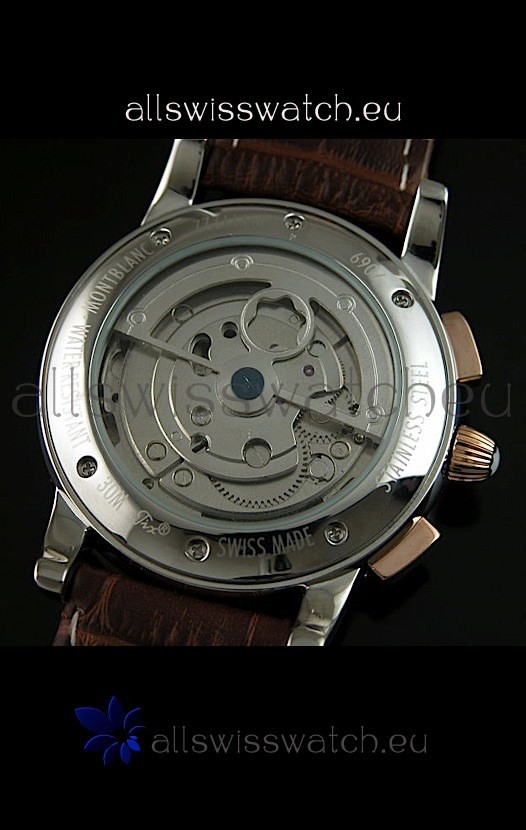 IMG_9081 Mont Blanc Flying Tourbillon with Gold Bezel Replica 8