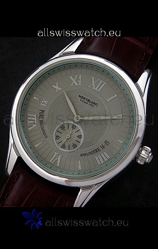 IMG_9081 Mont Blanc Star Chrono in Grey Dial Replica 8