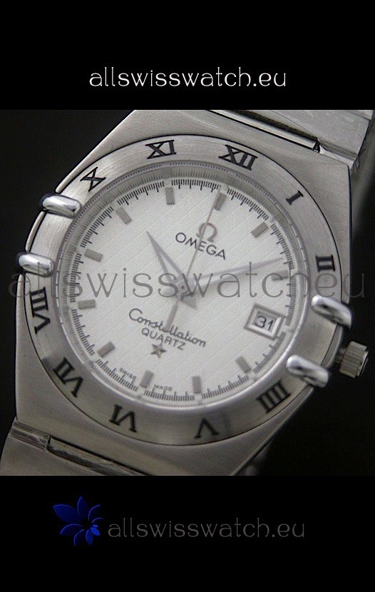 IMG_9081 Omega Constellation Quartz in White Dial Replica 8