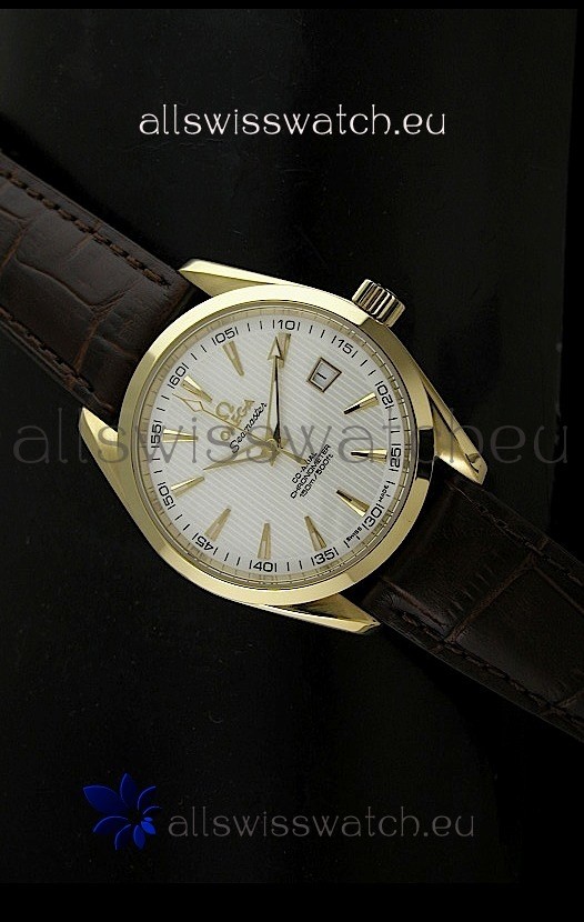 IMG_9081 Omega Seamaster Co Axial Automatic in Rose Gold Replica 8