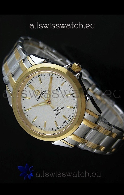 IMG_9081 Omega De Ville Automatic in Yellow Gold Casing Replica 8