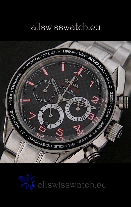 IMG_9081 Omega SpeedMaster Quartz in Black Dial Replica 8