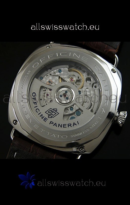 IMG_9081 Panerai Radiomir PAM421 GMT in Black Dial Replica 8
