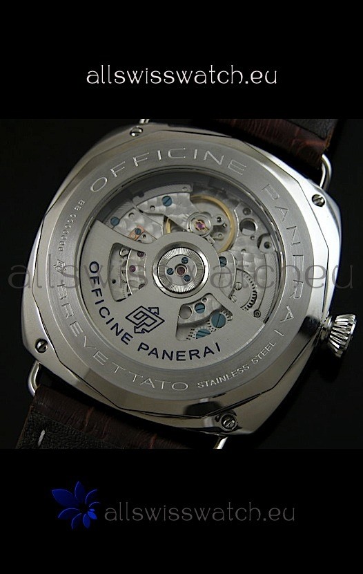 IMG_9081 Panerai Radiomir GMT in Off Black Dial Replica 8