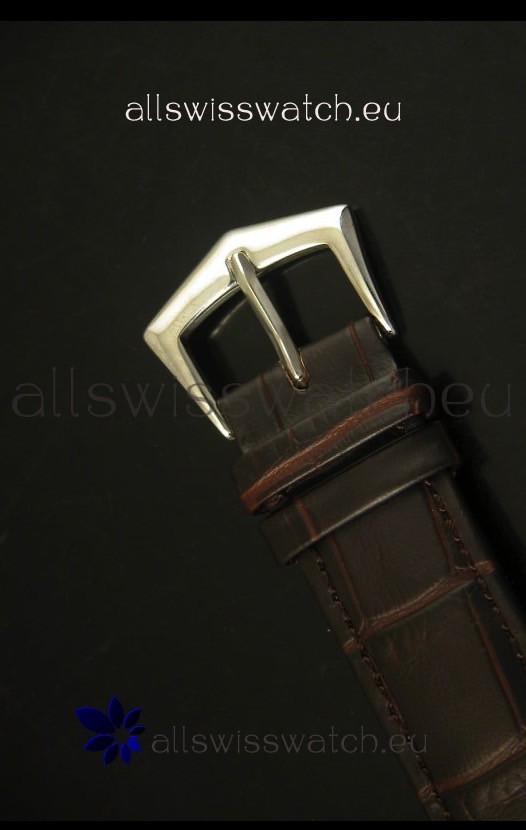 IMG_9081 Patek Philippe Calatrava Stainless Steel Diamonds Hour Markers Replica 8