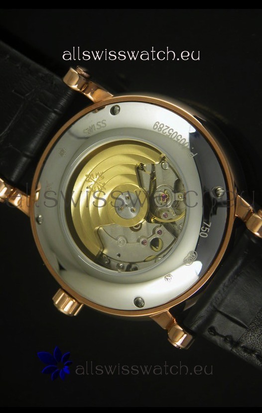 IMG_9081 Patek Philippe Calatrava Rose Gold Movement Replica 8