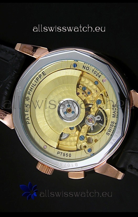 Patek Philippe Grand Complications Tourbillon Automatic in Pink Gold Replica 8