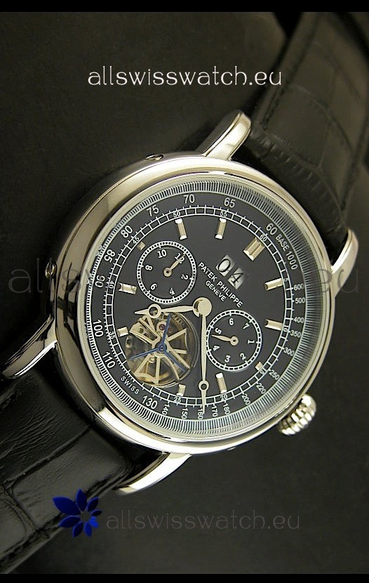 IMG_9081 Patek Philippe Complications Tourbillon in Steel Replica 8